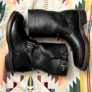 RRL murdock engineer boots size 9